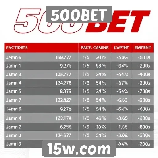 500BET analisa o mercado de apostas online