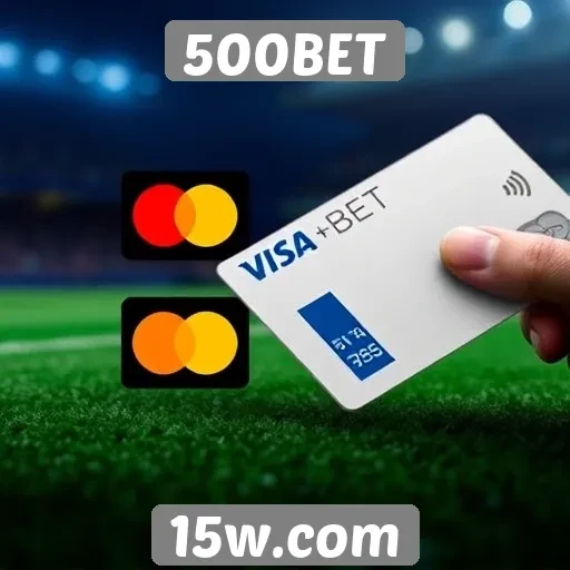 Métodos de pagamento disponíveis no 500BET